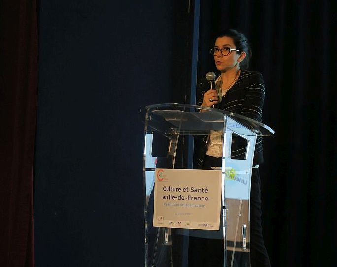 Madame Nicole da Costa, directrice de la DRAC Ile-de-France © Jade Robin / Drac Île-de-France