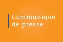Communiqué de presse