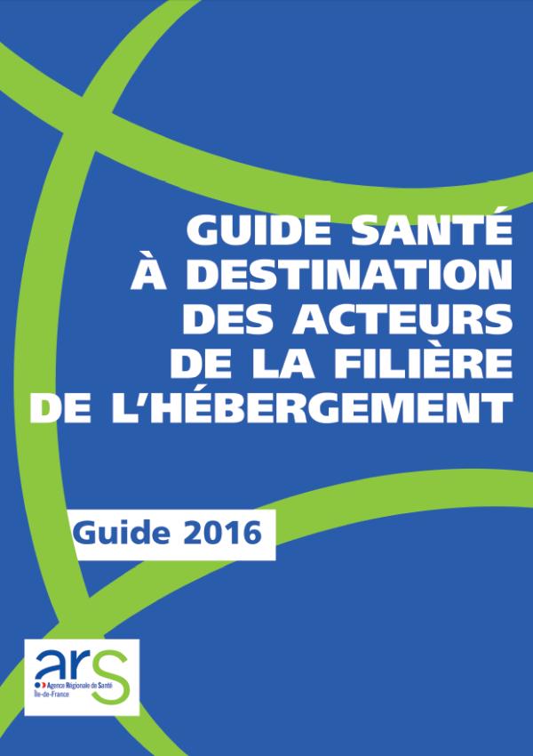 couv Guide santé à destination des acteurs de la filière de l’hébergement