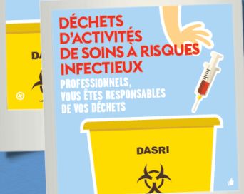 Plaquette DASRI pour les professionnels de santé - couverture