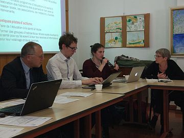 Réunion de démocratie participative en Île-de-France