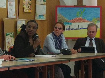 Réunion de démocratie participative en Île-de-France (Intervenants de Montreuil)