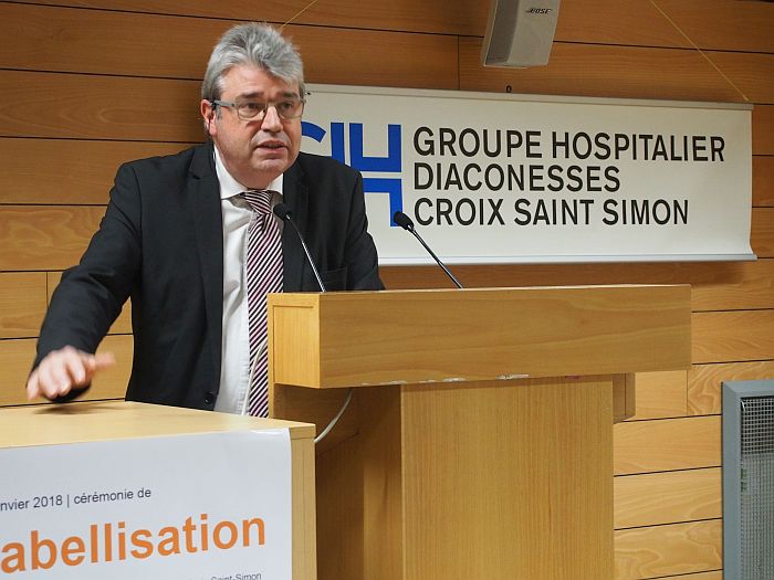 M. Huguet Michel - Directeur de la démocratie sanitaire ARSIDF - Label Culture et Santé 2018