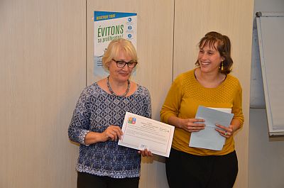 Françoise Simana, Responsable d'exploitation du Relais Paris Nord de maintien à domicile, VYV Care IdF ; Alice Dupuy, Chargée de mission Passerelles Domicile