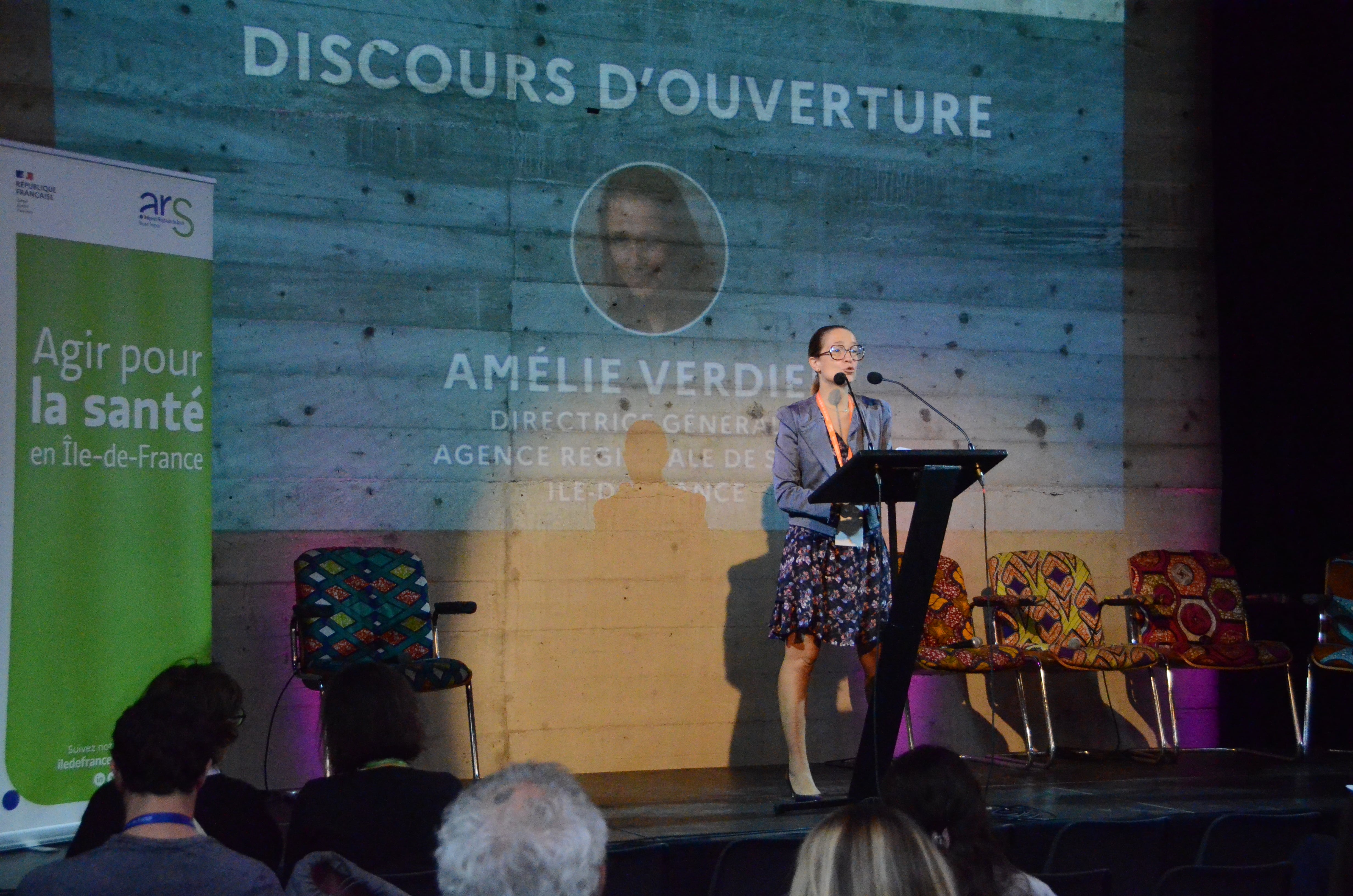 Discours d'ouverture Amélie Verdier