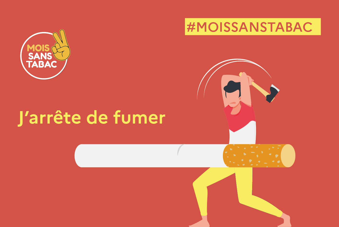 Ouverture des inscriptions pour le Mois sans tabac