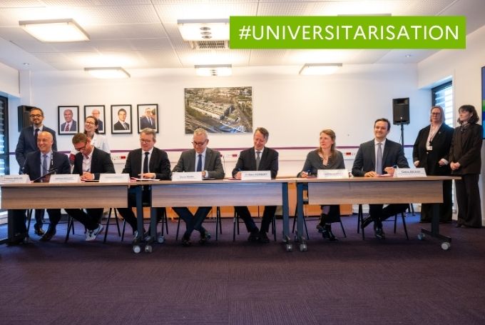 Signature de la convention-cadre relative à l’universitarisation du Centre Hospitalier Sud Francilien (CHSF)