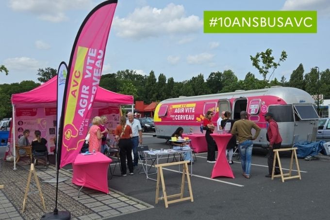 Le Bus AVC fête ses 10 ans : une décennie de prévention au plus près des Franciliens