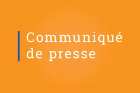 Communiqué de presse