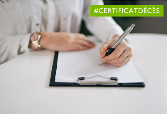 certificat décès par IDE